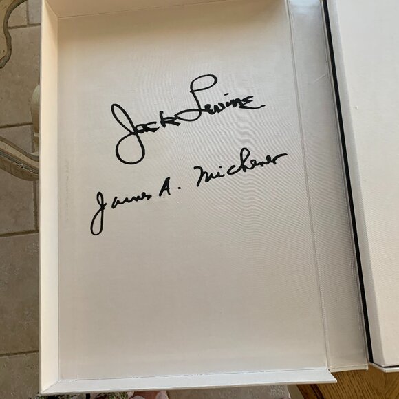 Facing East Jack Levine James A. Michener Signed Limited Edition 1970 Maecenas P - Picture 2 of 11